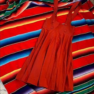 Unique Vintage Red Dress